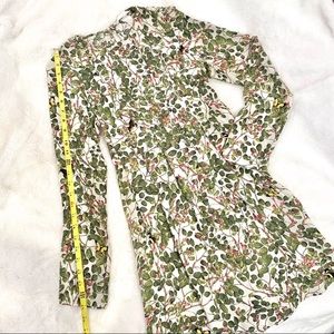 H&M Lightweight Long Sleeve Pleated Front Dress